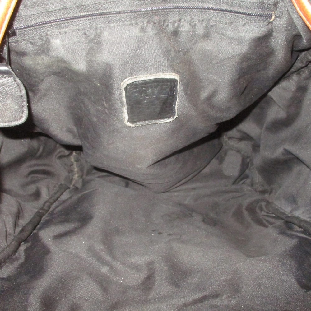 Vintage Frye Brown Leather Backpack - Picture 7 of 8